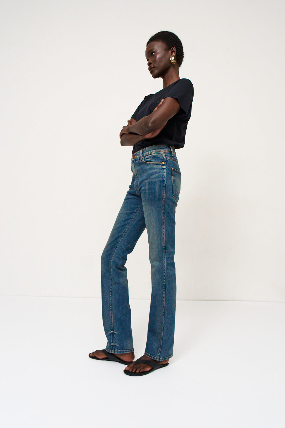 The Freddie Jean in Wilde Indigo