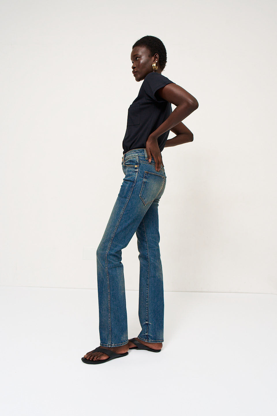 The Freddie Jean in Wilde Indigo