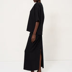 The Column Skirt in Black