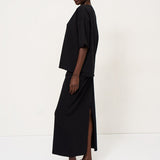 The Column Skirt in Black