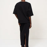 The V Tee in Black