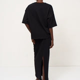 The V Tee in Black