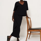 The Column Skirt in Black