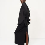 The Column Skirt in Black