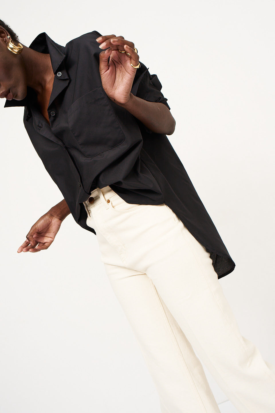 The Essential Shirt in Black