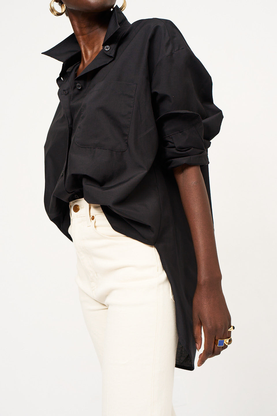 The Essential Shirt in Black