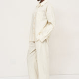 The Boxer Pant in Ecru