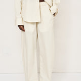 The Boxer Pant in Ecru