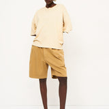 The Draped Tee in Butter