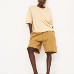 The Draped Tee in Butter
