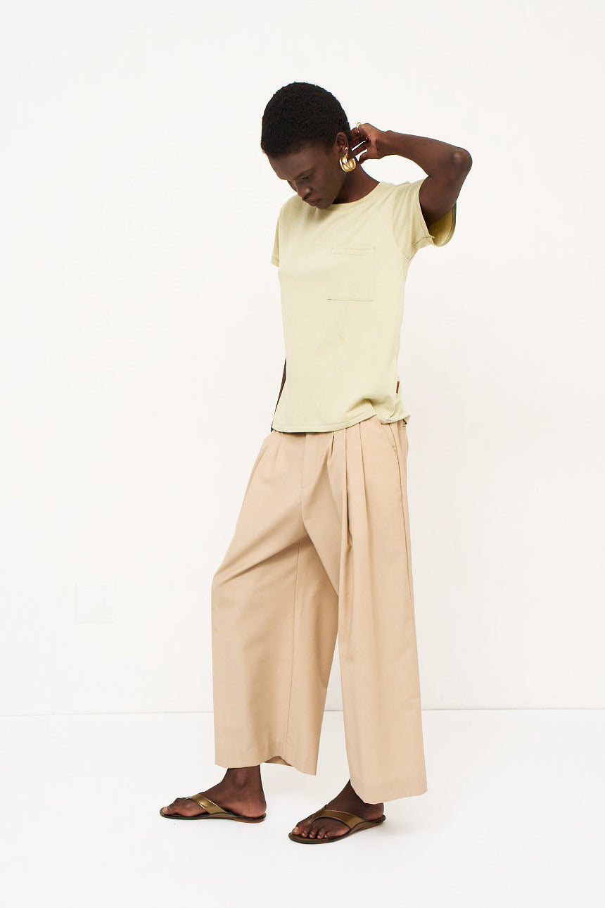 The San Diego Sandal in Olive Metallic