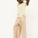 The San Diego Sandal in Olive Metallic