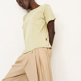 The Pocket Tee in Pistachio