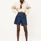 The Tailor Short in Raw Rinse