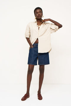 The Tailor Short in Raw Rinse