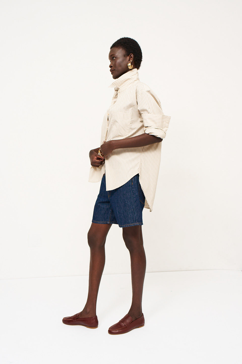 The Tailor Short in Raw Rinse