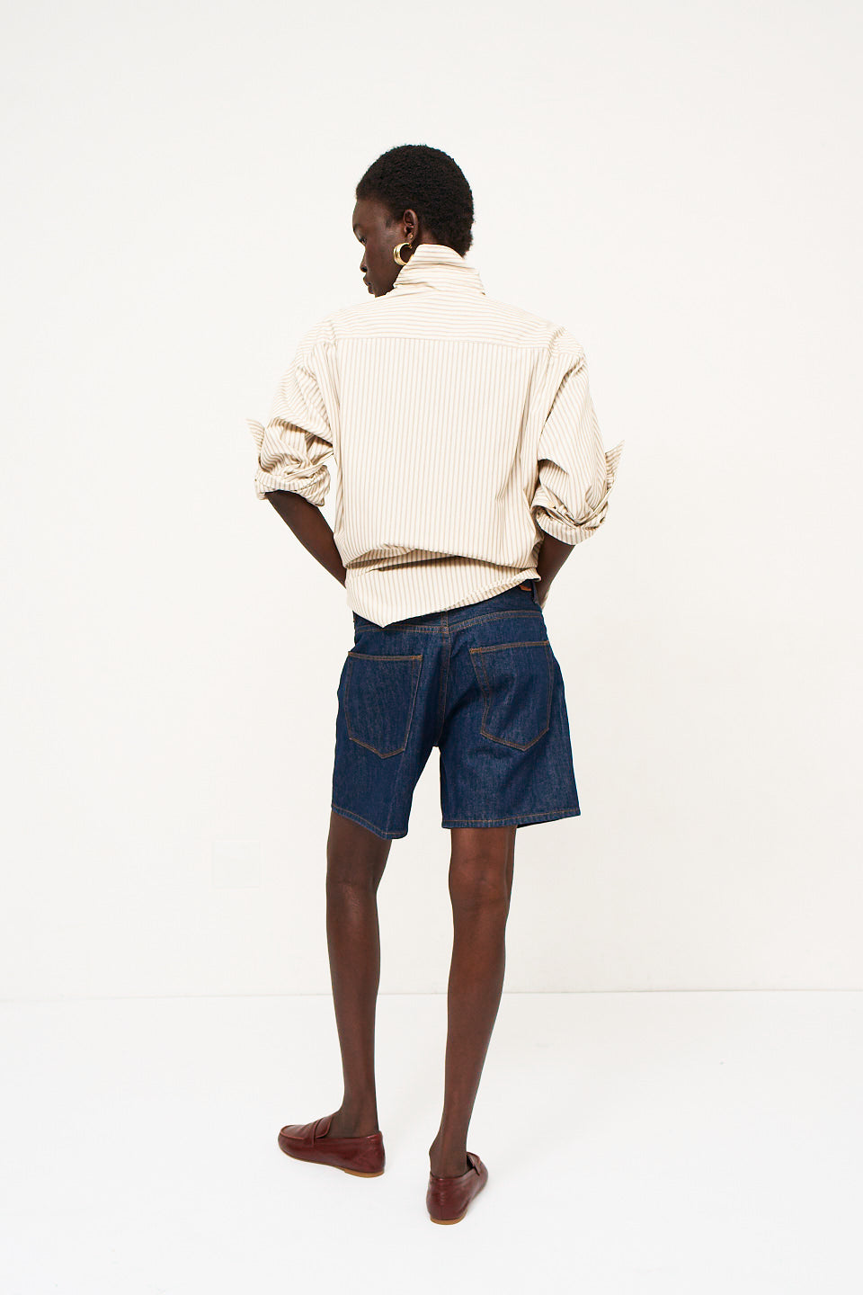 The Tailor Short in Raw Rinse