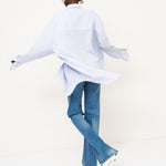 The Artist Shirt in Baby Blue Stripe