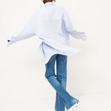 The Artist Shirt in Baby Blue Stripe