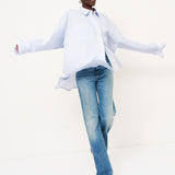 The Artist Shirt in Baby Blue Stripe