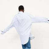 The Artist Shirt in Baby Blue Stripe
