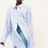 The Artist Shirt in Baby Blue Stripe