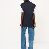 The Vested Blazer in Navy