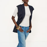 The Vested Blazer in Navy