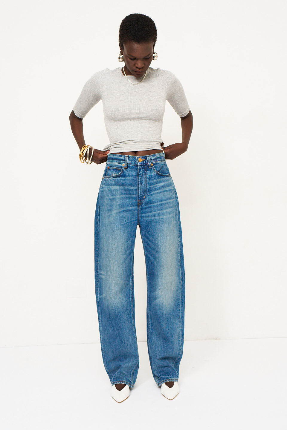 The Fan Jean in Borrego Indigo