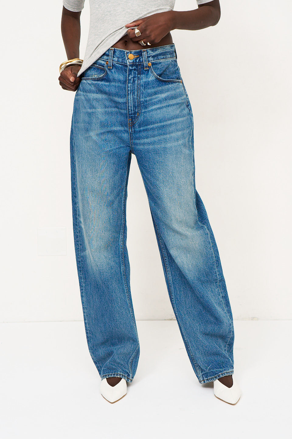 The Fan Jean in Borrego Indigo