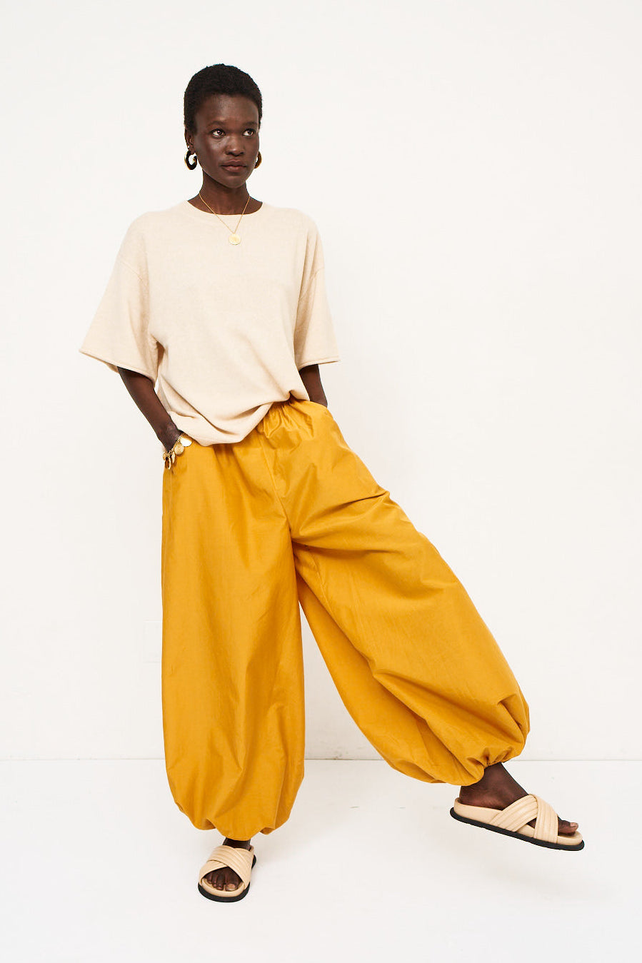Tumeric Pant The Balloon Pant in Turmeric – Jamie Haller