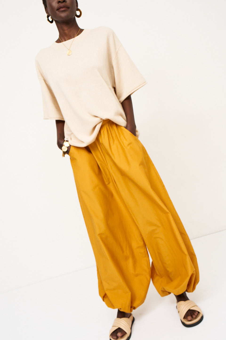 Tumeric Pant The Balloon Pant in Turmeric – Jamie Haller