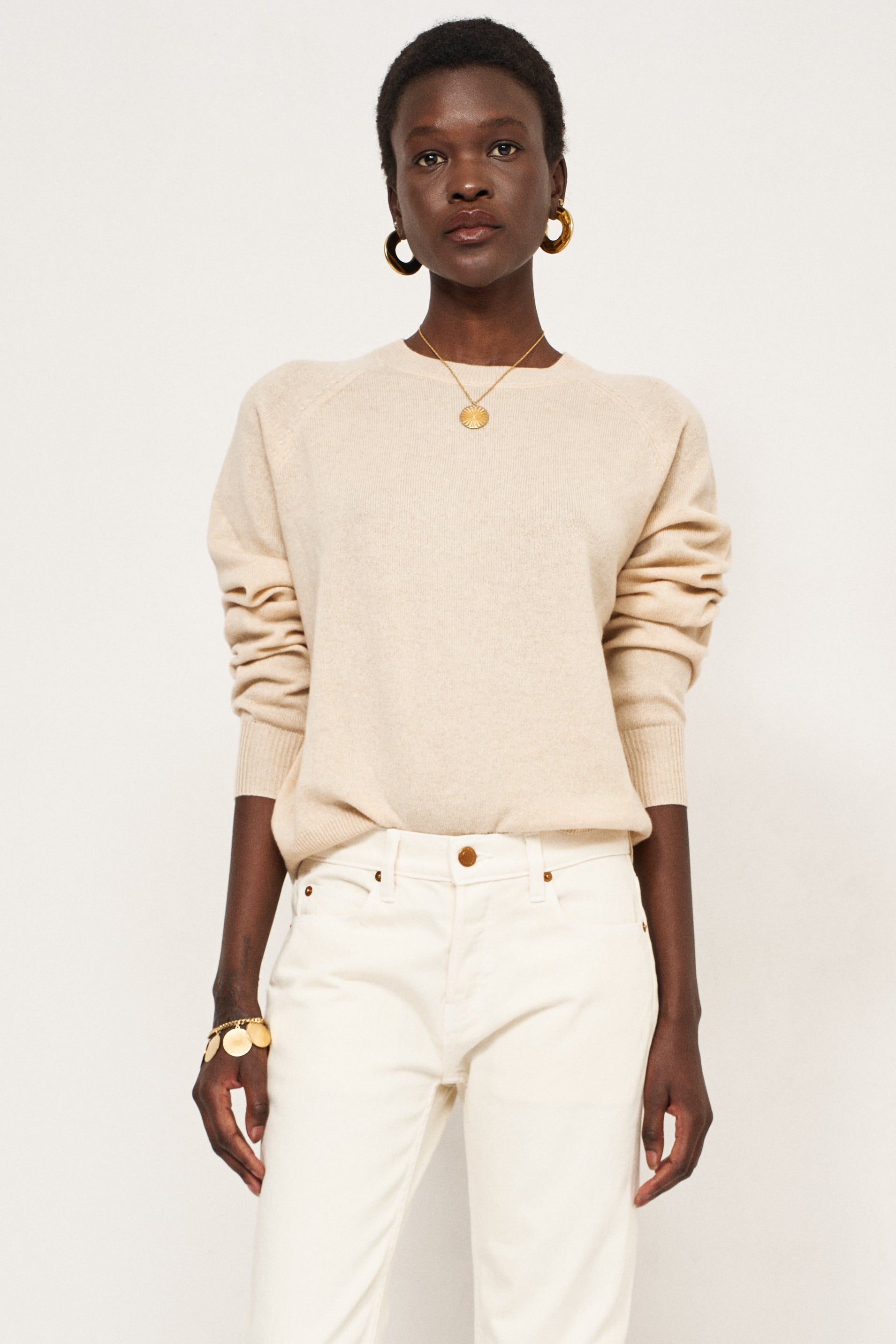 The Chaos Sunburst Charm Bracelet in Gold