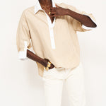 The Popover in Honey Stripe