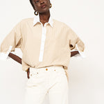 The Popover in Honey Stripe