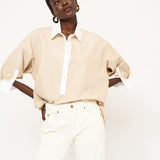 The Popover in Honey Stripe