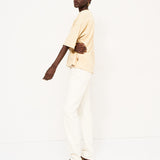 The V Tee in Butter