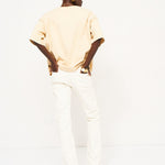 The V Tee in Butter