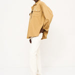 The Big Shirt in Tan