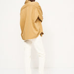 The Big Shirt in Tan