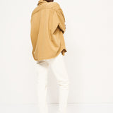 The Big Shirt in Tan