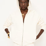 The Bird Hoodie in Ecru