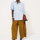 The Document Clutch in Snake Mix