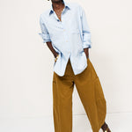 The Baggy Painter Crop in Avo