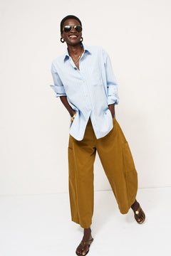 The Baggy Painter Crop in Avo