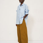 The Baggy Painter Crop in Avo