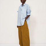 The Baggy Painter Crop in Avo