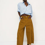 The Baggy Painter Crop in Avo