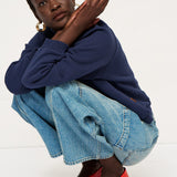 The Daily Sweatshirt in Navy