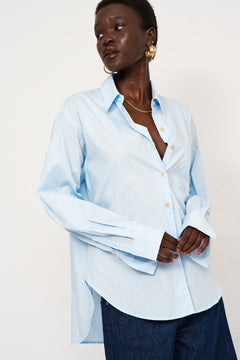 The Weekend Shirt in Baby Blue